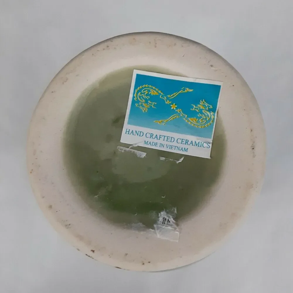 Glazed Pottery Vase Minimalist,Country by Hand Crafted Ceramics